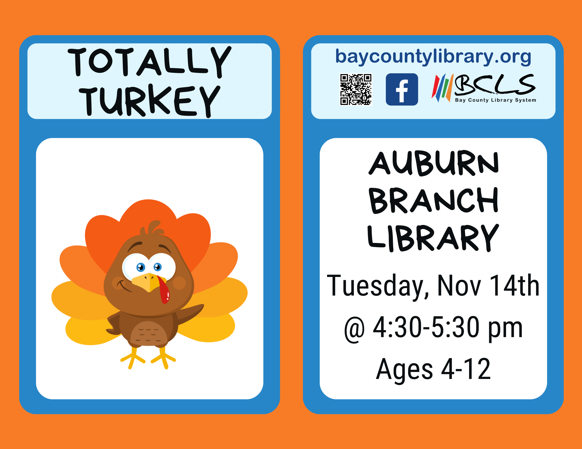 Totally Turkey Bay County Library System